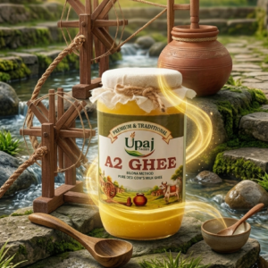 Upaj Foods Premium A2 Desi Cow Milk Ghee – Traditional Bilona Method